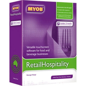 MYOB RETAIL/HOSPITALITY SOFTWARE