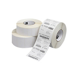 1-PACK Z-PERFORM 2000D 3X2IN HIGH QUALITY WHITE COATED LABEL ROLL CASE - 1240 LABELS PER ROLL - DIRECT THERMAL PAPER LABEL FOR ZEBRA DESKTOP PRINTERS
