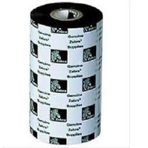 RIBBON Zebra WAX - 110mm Wide & 74Metre Length - Core Size: 0.5" by 110mm - Desktop Printers