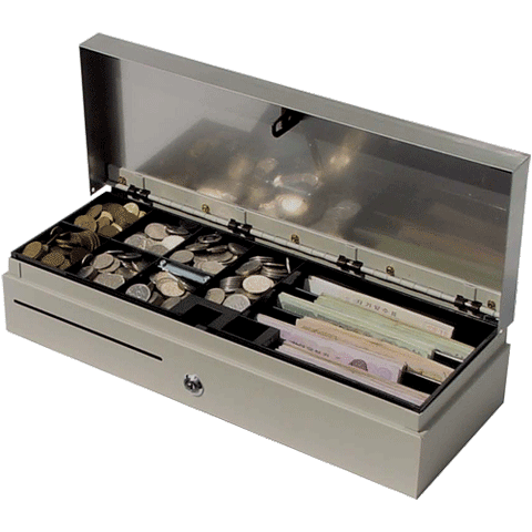 GC-100FD Flip-top Cash Drawer