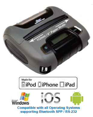 SM-T400i Mobile MFi Printer